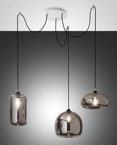 FABAS LUCE - Pendelleuchte, E27, 3X60W
