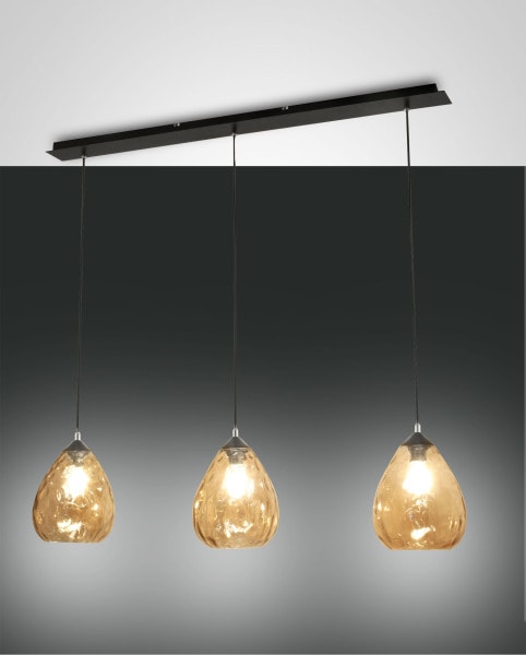 FABAS LUCE - Pendelleuchte, E27, 3X60W