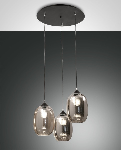 FABAS LUCE - Pendelleuchte, E27, 3X60W