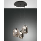 FABAS LUCE - Pendelleuchte, E27, 3X60W