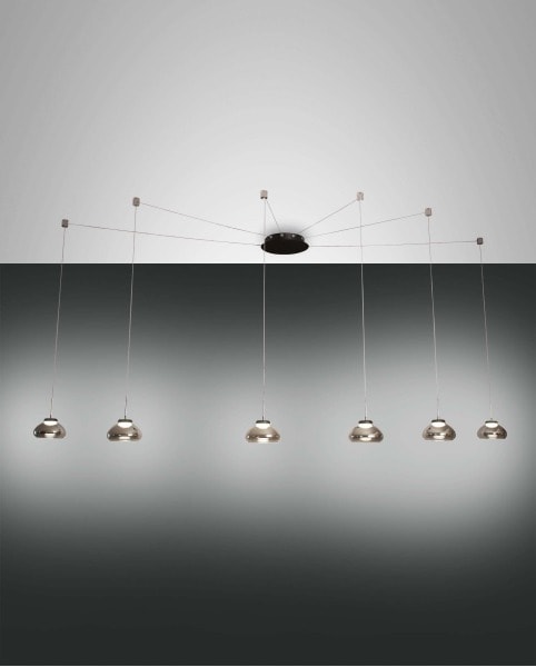 FABAS LUCE - Pendelleuchte, LED, 6x8W