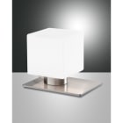 FABAS LUCE - G9 LED 3W, Tischleuchte, Touchdimmer, G9 LED, nickel satiniert