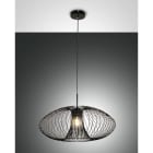 FABAS LUCE - Fassa, Pendelleuchte, E27, 1X40W, Metall, Schwarz
