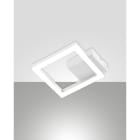 FABAS LUCE - Bard Wandleuchte Weiss, dimmbar über Phasenan- und abschnitt