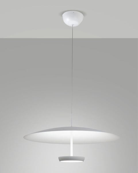 FABAS LUCE - YUKO Pendelleuchte weiß, CCT,Stepdimmer, H max 200cm