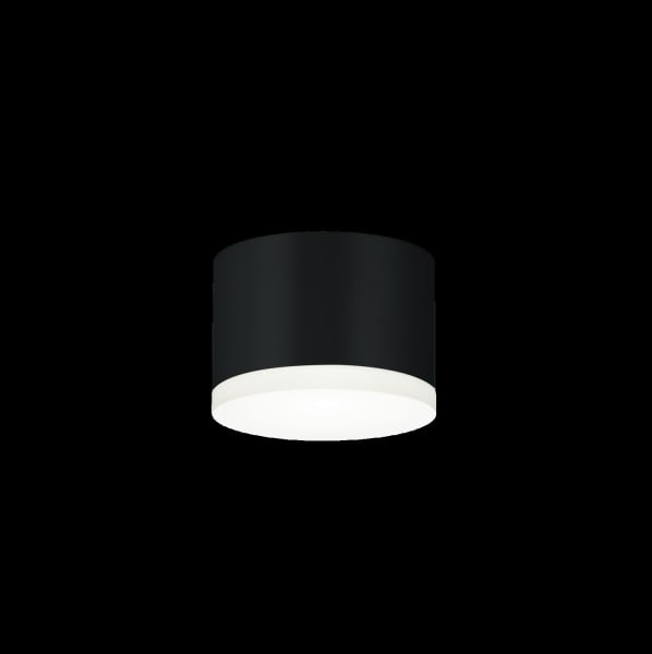 HELESTRA - PALA, Deckenleuchte, mattschwarz, rund, LED 9W 2900K 900lm