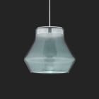 HELESTRA - ADD-IT LETO Pendelleuchte mattweiß, Glas grau