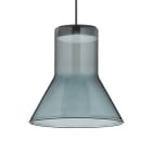 HELESTRA - ADD-IT LETO Pendelleuchte mattschwarz, Glas grau