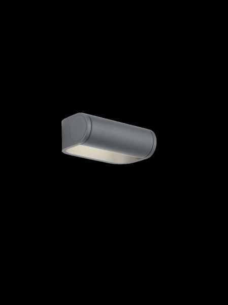 HELESTRA - LUZ 44 Wandleuchte IP54 graphit
