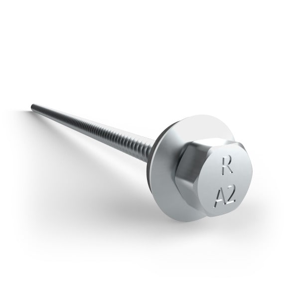 SCHLETTER - SCHRAUBE 6,3X200 AB1,5MM SELBSTFURCHE A2