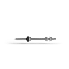 SCHLETTER - Stockschraubenset A2 M10x200 inkl.Dichtung EPDM + Muttern