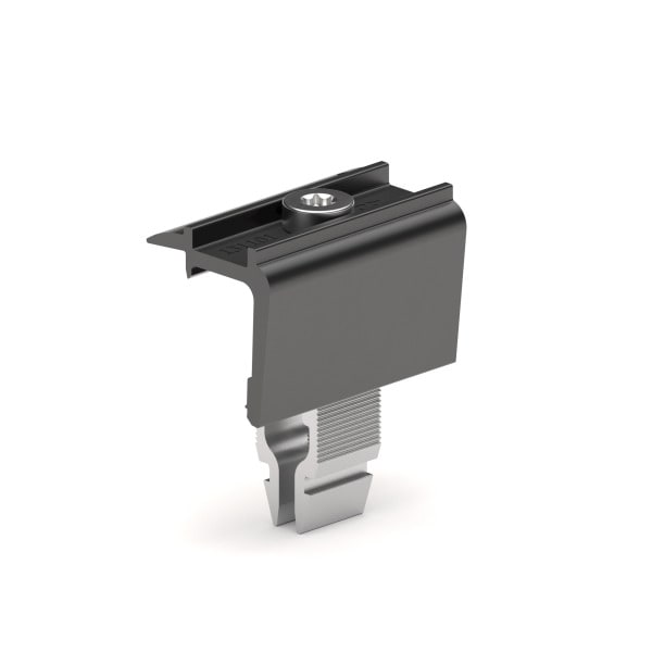 SCHLETTER - Endklemme Classic wide H 30-40mm schwarz