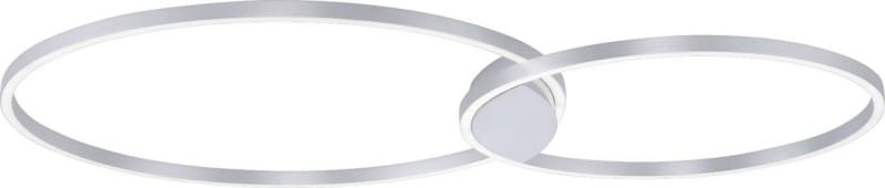 NEUHAUS - Deckenleuchte, aluminium, 1xLED-Board/22W, 1xLED-Board/26W