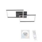 NEUHAUS - Deckenleuchte, schwarz, 2xLED-Board/13,80W/2700-5000K