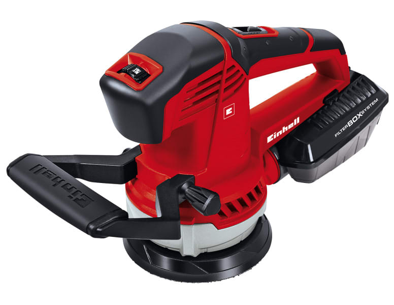 EINHELL - Exzenterschleifer 400W D125mm Schwingkreis:2.5mm im Koffer