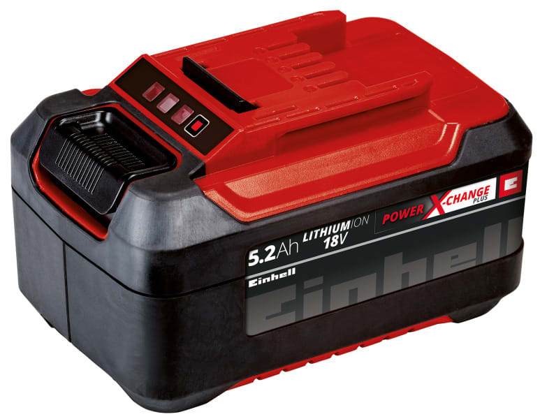 EINHELL - Akku 18V 5.2Ah m. 3Stufen LED Anzeige f. alle PCX Geräte
