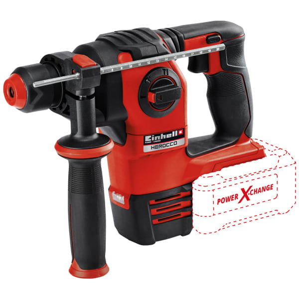 EINHELL - Akku-Bohrhammer SDS+ 18V 2.2J 3Ah 2.12kg o.Akku im Koffer