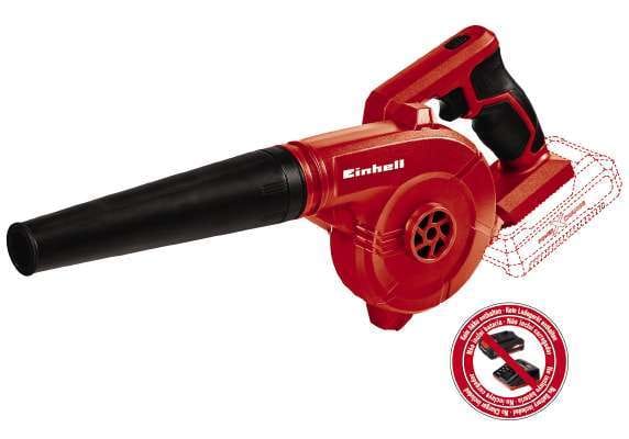 EINHELL - Akku-Bläser 2St. b.180km/h 3Aufblasadapter o. Akku/Ladegerät