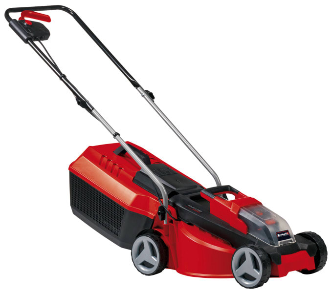 EINHELL - Akku-Rasenmäher 18V/3Ah 30-70mm Schnitth. 25L Ladeger.