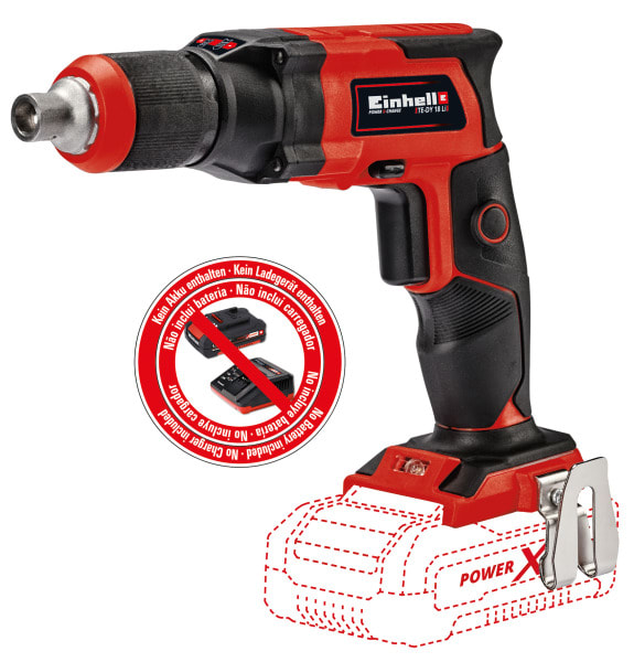 EINHELL - Akku-Trockenbauschrauber 18V 0-4000min-1 0.98kg o.Akku/Ladeg