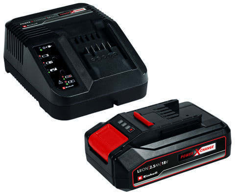 EINHELL - PXC-Starter-Kit best.aus: 18V/2.5Ah Akku + Ladegerät