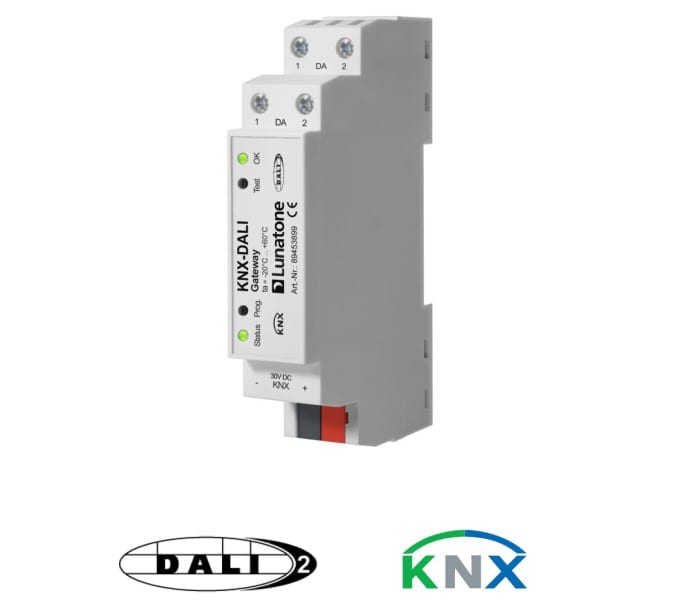 LUNATONE - KNX DALI-2 Gateway REG 1TE Multimasterfähig