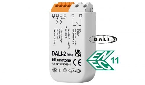 LUNATONE - Dali-2 Relais 8A Dauer 80A Einschaltstrom Speisung aus DALI