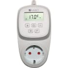 NABO - Plugin-Thermostat progr. LCD-Displ. +5-35G 5Tasten 7T.Prog.