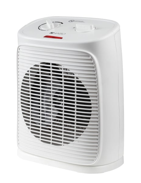 NABO - Heizlüfter 1000/2000W Überhitzungss. 2St 3Modi Thermostat osz Timer ws