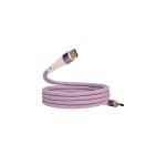 NABO - Schnellladekabel 2. 0 USBC/USBC 60W 480MBit/s Mesh magnetisch 1m li