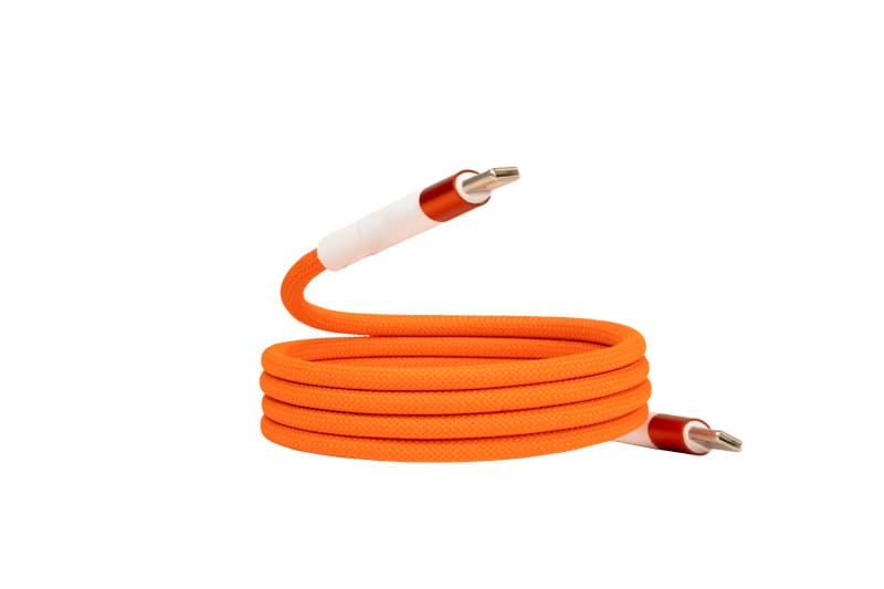 NABO - Schnellladekabel 2. 0 USBC/USBC 60W 480MBit/s Mesh magnetisch 1m or
