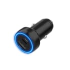 NABO - Dual Port Autoladegerät 3.0 USBC/USBA Leuchtring max.30W QuickCharge3.0
