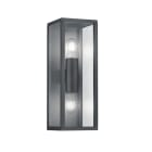 TRIO LEUCHTEN - H.38 x B.14 x L.14cm, IP44, Alu-Druckguss Anthrazit