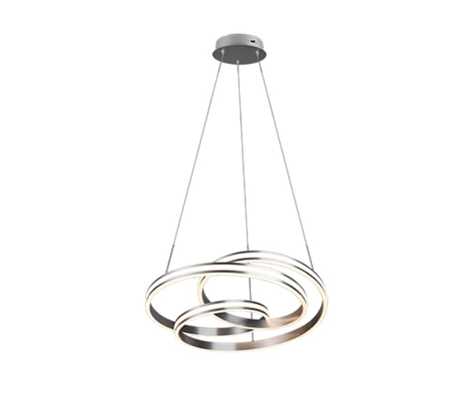 TRIO LEUCHTEN - 2300/3000/4000K, D.60xH.150cm Metall Nickel m, SwitchDimmer