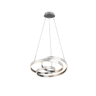 TRIO LEUCHTEN - 2300/3000/4000K, D.60xH.150cm Metall Nickel m, SwitchDimmer