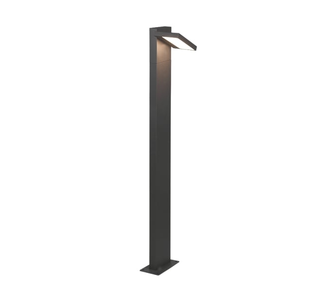 TRIO LEUCHTEN - 3000K,1000lm, B15xH100xL14,8cm IP54, schwenkb, anthrazit
