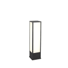 TRIO LEUCHTEN - 3000K,1700lm, B.15xH.60xL.15cm IP54, anthrazit, opal weiß