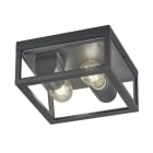 TRIO LEUCHTEN - H.11,5 x B.24 x L.24cm, IP44, Alu-Druckguss Anthrazit