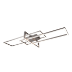 TRIO LEUCHTEN - 3000K,3900lm, B100xH11,5xL40cm Switch-Dimmer, Nickel matt