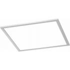 TRIO LEUCHTEN - Deckenleuchte 2500Lm,45x45cm,H.4cm,Nickel matt