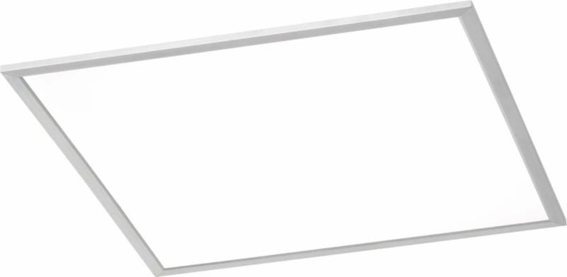TRIO LEUCHTEN - Deckenleuchte 3000Lm,62x62cm,H.4cm,Nickel matt