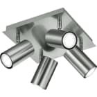 TRIO LEUCHTEN - 24x24cm,Ausf.Nickel matt