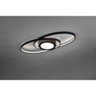 TRIO LEUCHTEN - 3000K, 3400lm, H.4xB.57xL.23cm Switch-Dimmer, anthrazit