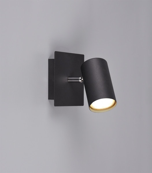 TRIO LEUCHTEN - H.12xB.12xL.15cm Schwarz matt