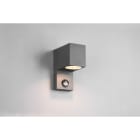 TRIO LEUCHTEN - H.15xB.7xL11,6cm, eckig, IP44 BWM, Alu-DG, anthrazit