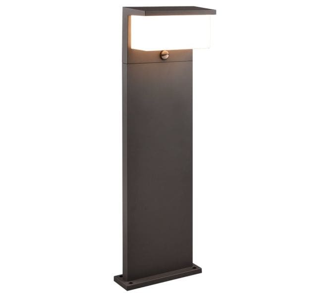 TRIO LEUCHTEN - 1300lm, B26xH80xAusl15cm, IP54Bew.-melder, Metall, anthrazit