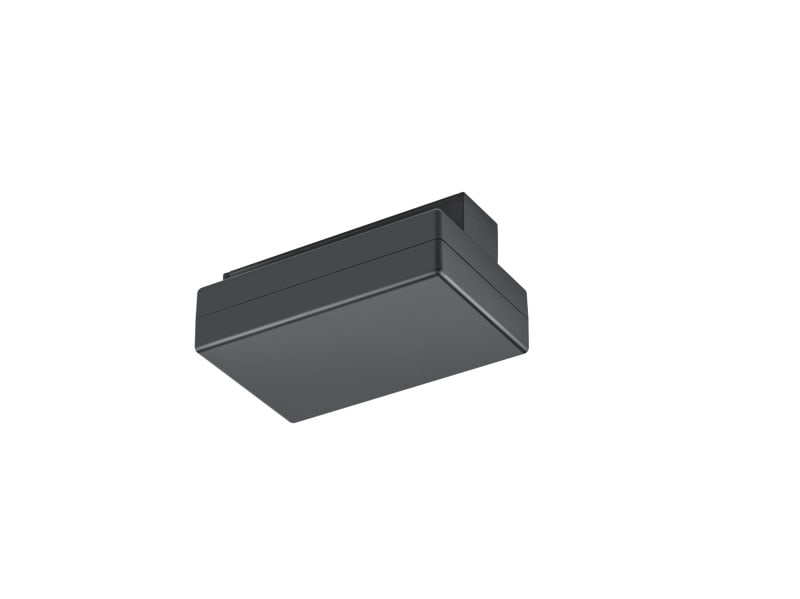 TRIO LEUCHTEN - m. elektr. Serienschalter dimmbar max.200W pro Phase Schwarz mat