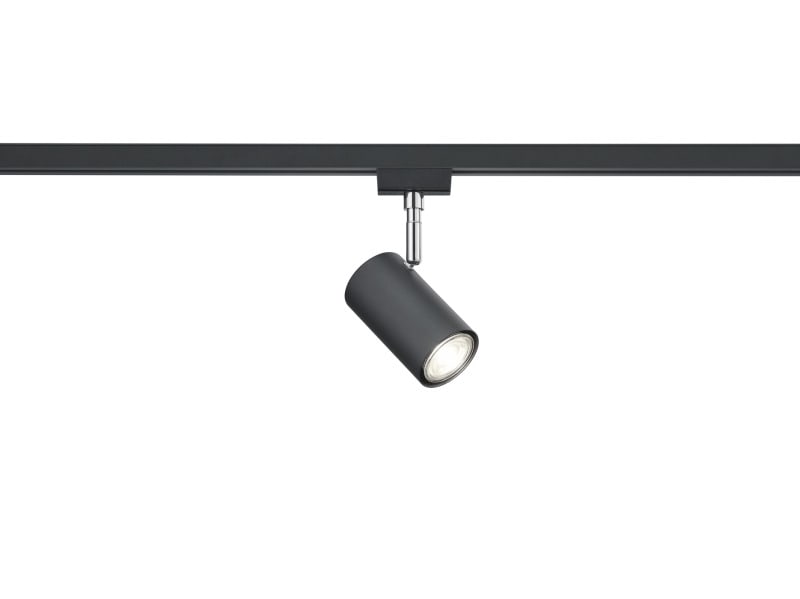 TRIO LEUCHTEN - 1xGU10, o.LM, H.16xD.6cm, Schwarz matt