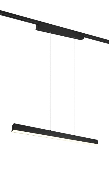 TRIO LEUCHTEN - 3000K,3400lm, B.90xH.180xL.5cm dimmbar, up and down,Schw matt