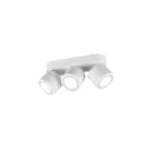 TRIO LEUCHTEN - max. 3x5W, 3x450lm, 3000K 8,7x10,6x27,3cm,getr.scha,Weiß